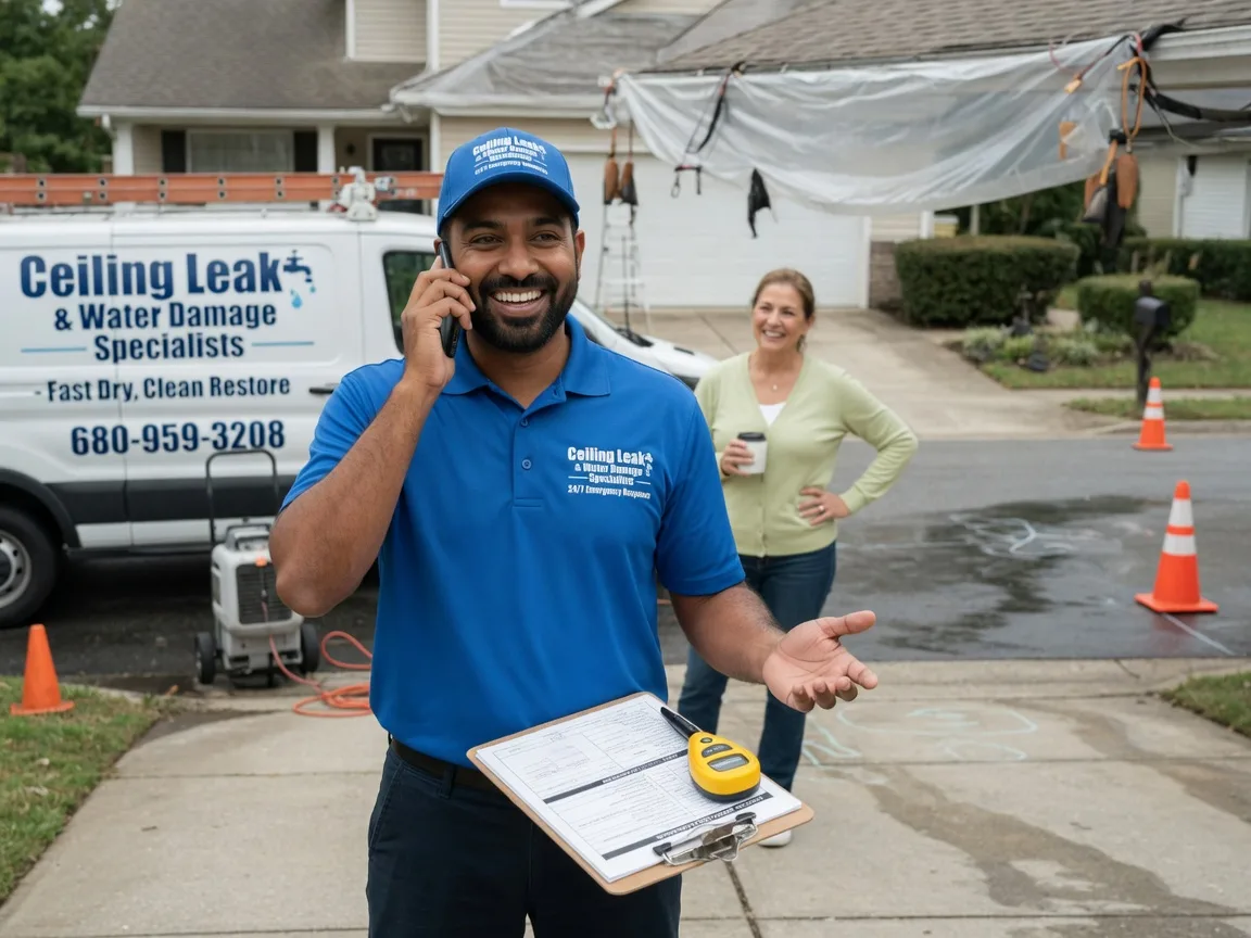 Ceiling Leak Cleanup Lake City, AR FAQs